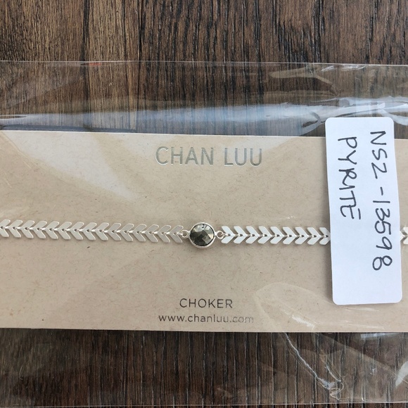 New Auth Chan Luu Pyrite Adjustable Choker - Picture 4 of 6